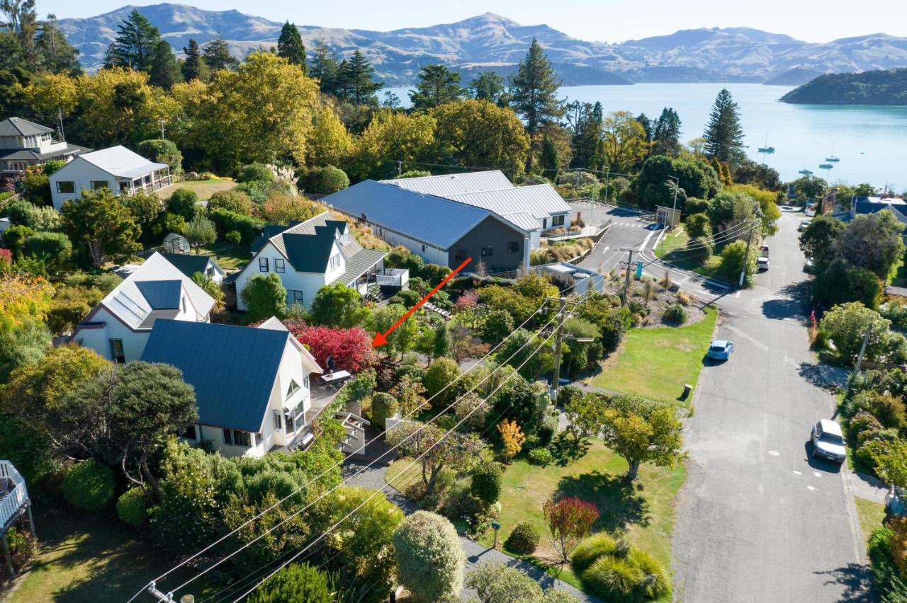 Rose On The Bay - Akaroa Holiday Home Bagian luar foto